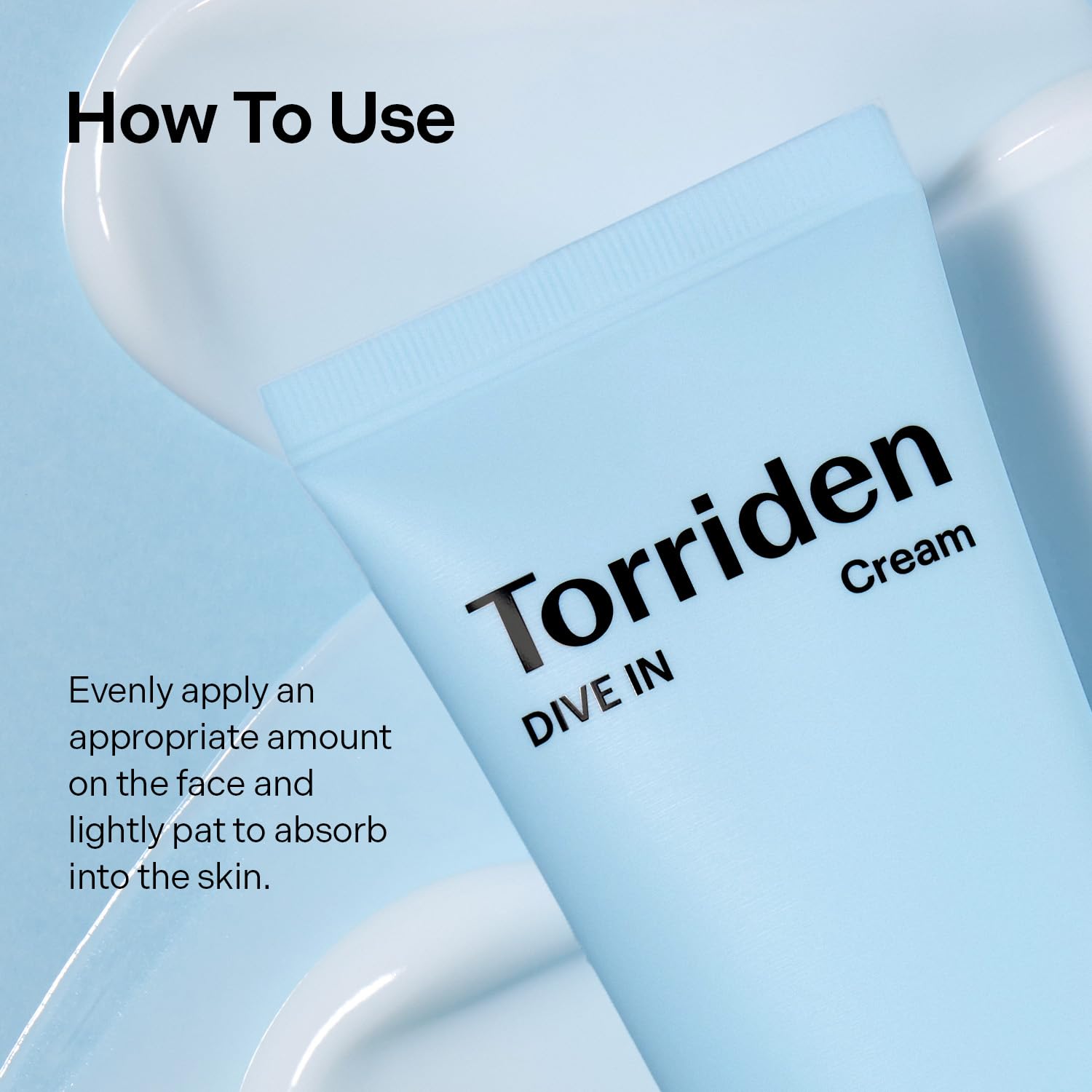 Torriden DIVE IN Cream 80ml – Lightweight Hyaluronic Acid Moisturizer for Sensit