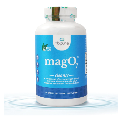 nbpure MagO7 - Natural Colon Cleanse & Detox Supplement for Constipation Relief,