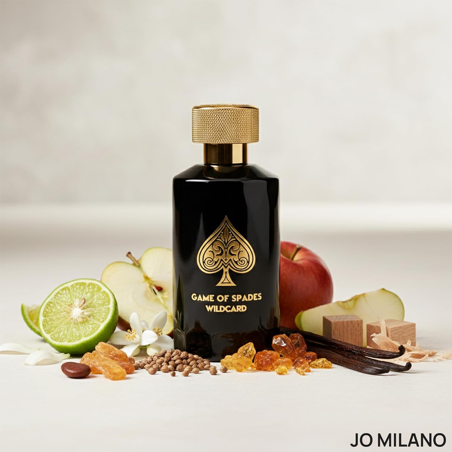 Jo Milano Game of Spades Wildcard Eau de Parfum Spray for Men, 3.4 oz (100ml) – 