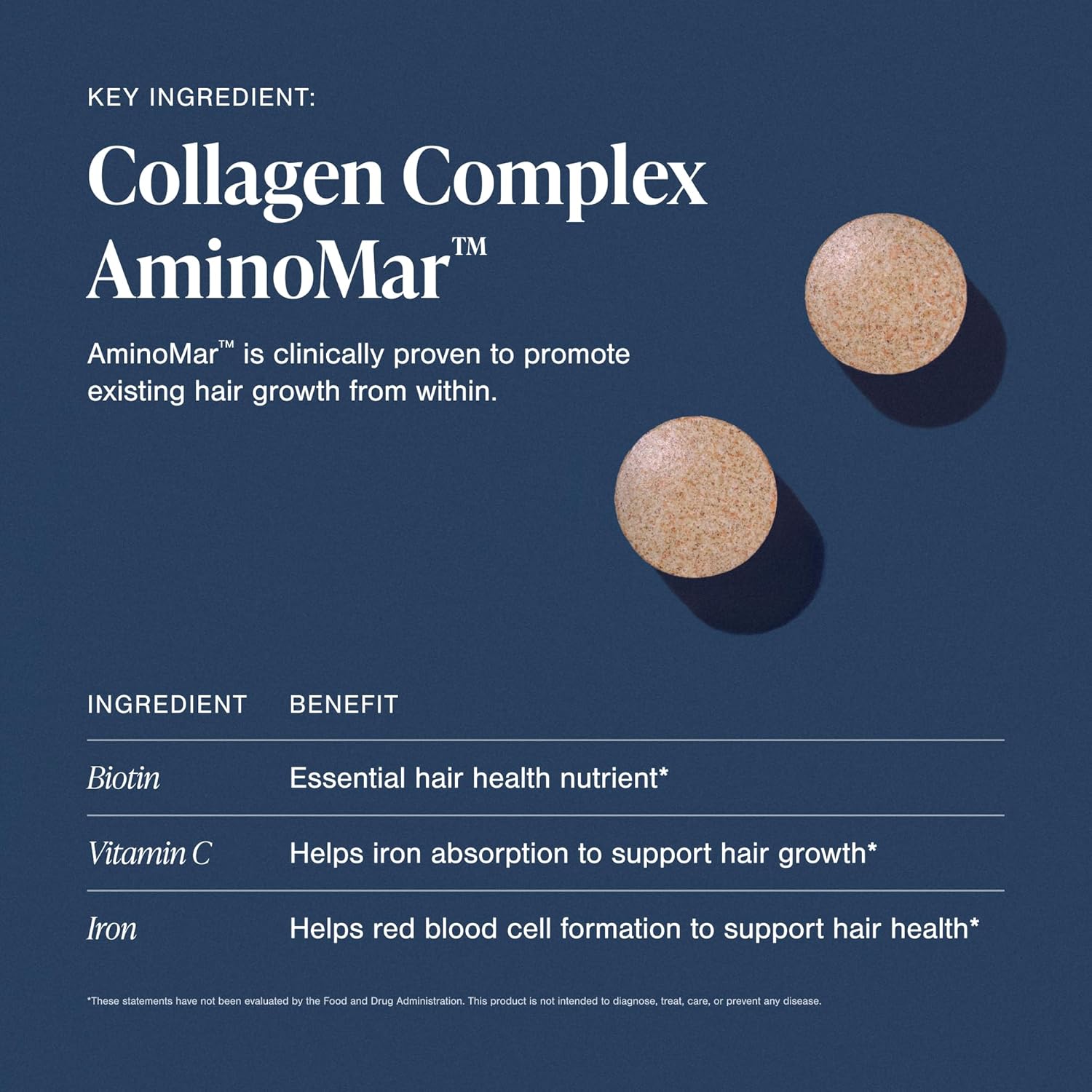 Viviscal Hair Growth Supplements for Women – Thicker, Fuller Hair, Supports Thin