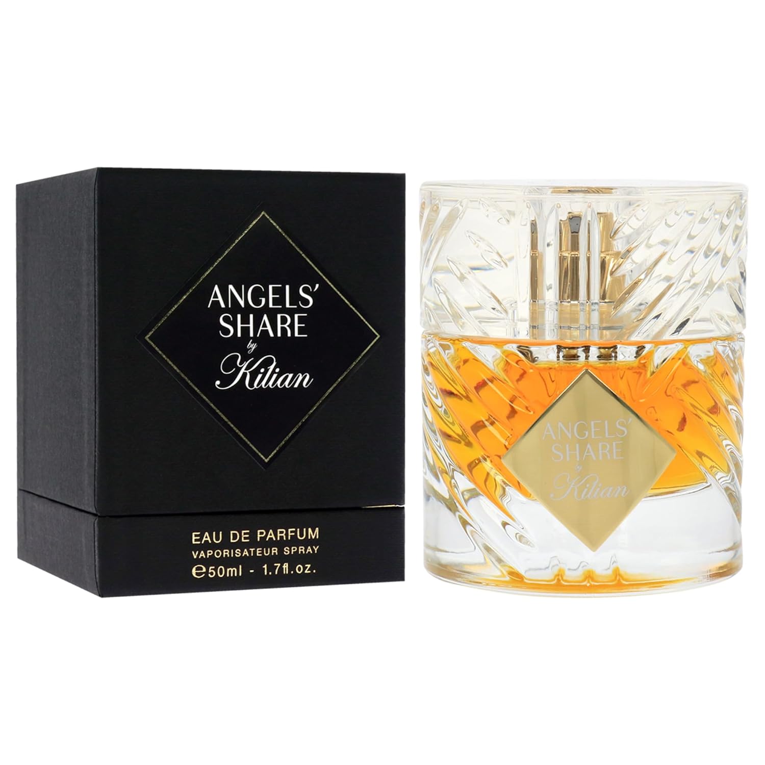 Kilian Angels’ Share Eau de Parfum Spray – Unisex Luxury Fragrance – 1.7 oz