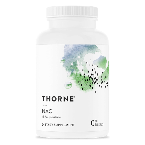 Thorne NAC 500mg – N-Acetylcysteine Supplement for Immune Support, Respiratory H