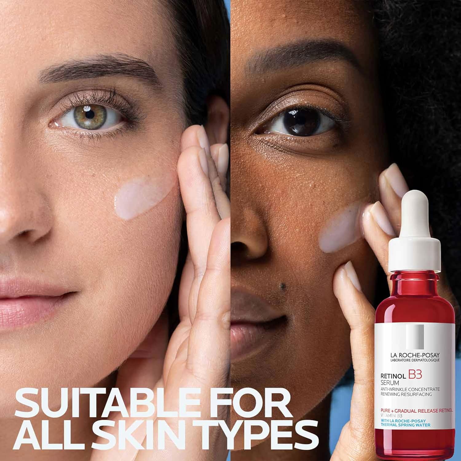 La Roche-Posay Pure Retinol Face Serum 1.0 fl oz – Anti-Aging Serum with Vitamin