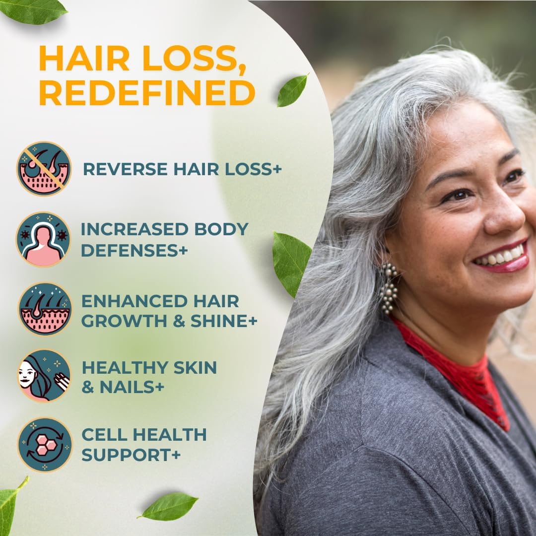 VITAL NUTRITIVE Vital Hair Complex – Biotin & Vitamin B Hair Supplement for Wome