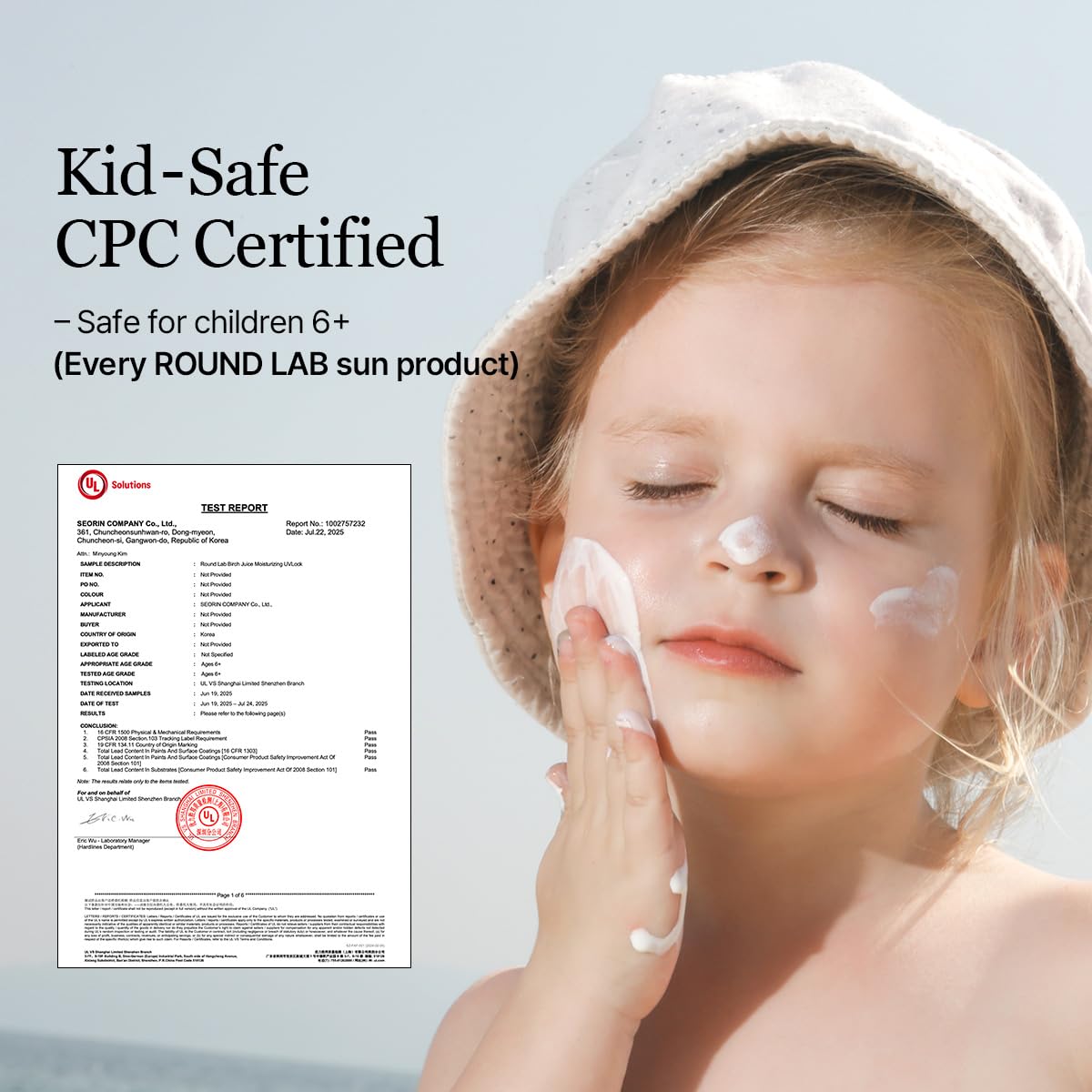 ROUND LAB Birch Juice Moisturizing UV LOCK SPF 45 – Lightweight Hydrating Korean