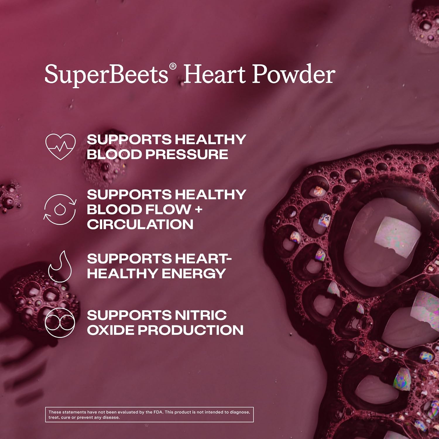 Humann SuperBeets Beet Root Powder – Nitric Oxide Supplement for Heart Health, C