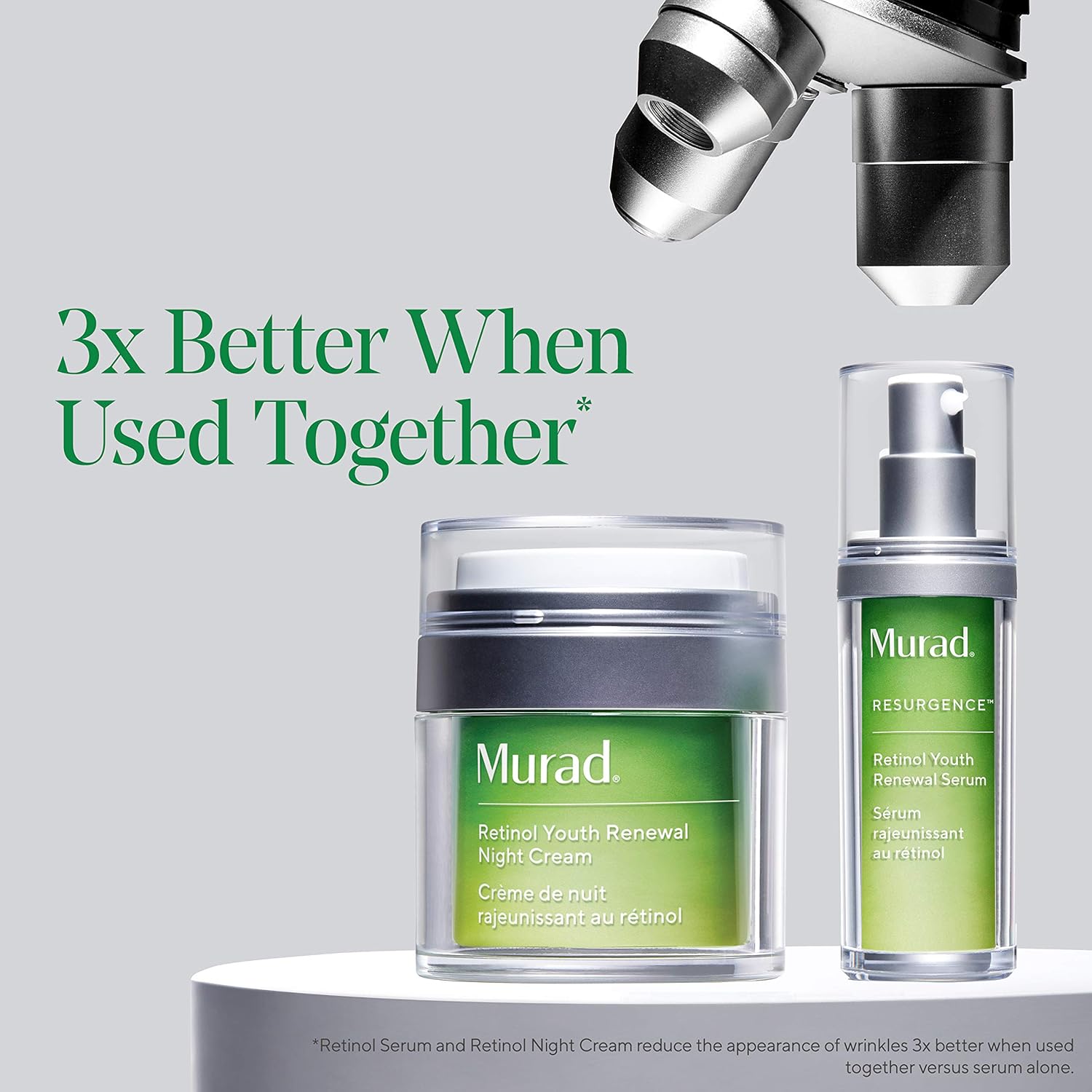 Murad Retinol Youth Renewal Serum – Fast-Acting Anti-Aging Retinol Treatment wit