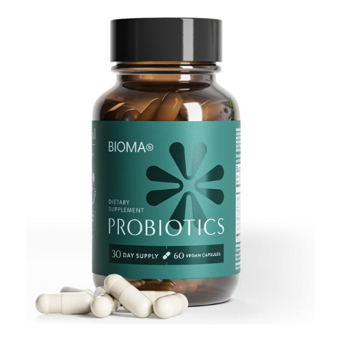 BIOMA Probiotics – Digestive Health & Gut Support Supplement for Men & Women wit