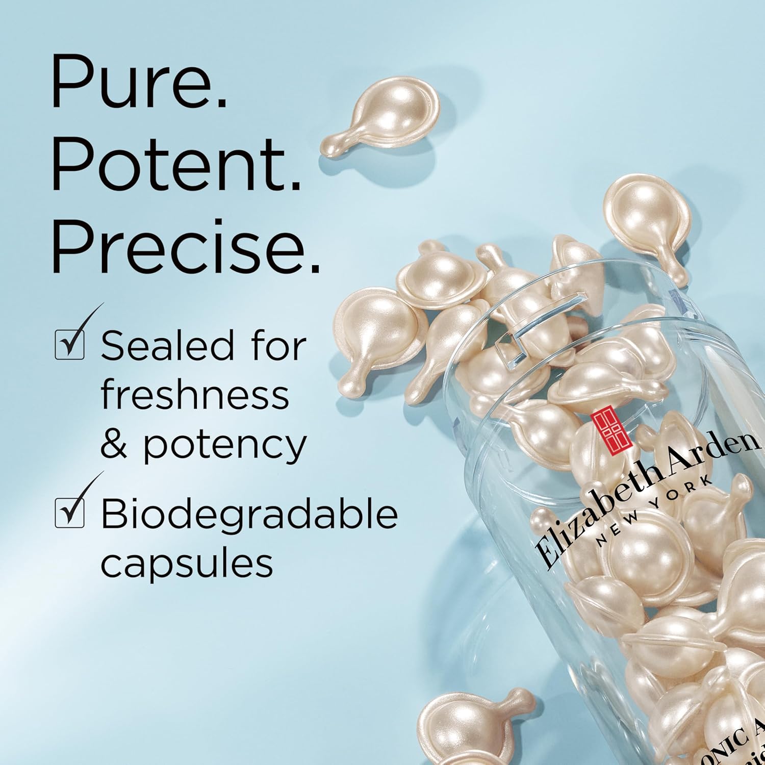 Elizabeth Arden Hyaluronic Acid + Peptides Ceramide Capsules – Hydra-Plumping Se