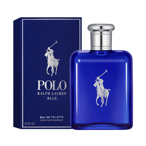Ralph Lauren Polo Blue Eau de Toilette for Men – Fresh & Aquatic Cologne with Ci