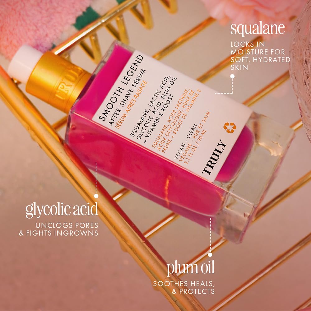 Truly Luxury After Shave Serum | Soothing & Hydrating Post-Shave Treatment | Hel