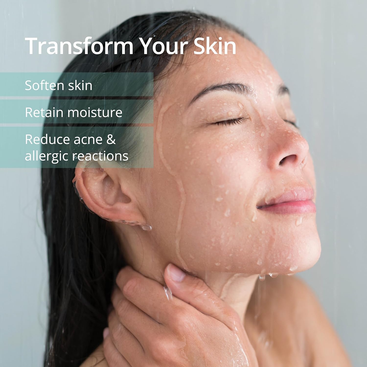 Aquasana Shower Filter AQ-4100NSH – Dermatologist-Recommended, Reduces 90% Chlor