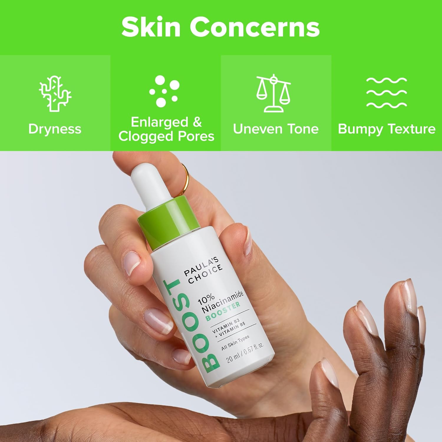 Paula's Choice BOOST 10% Niacinamide Face Serum – Vitamin B3, Vitamin C & Licori