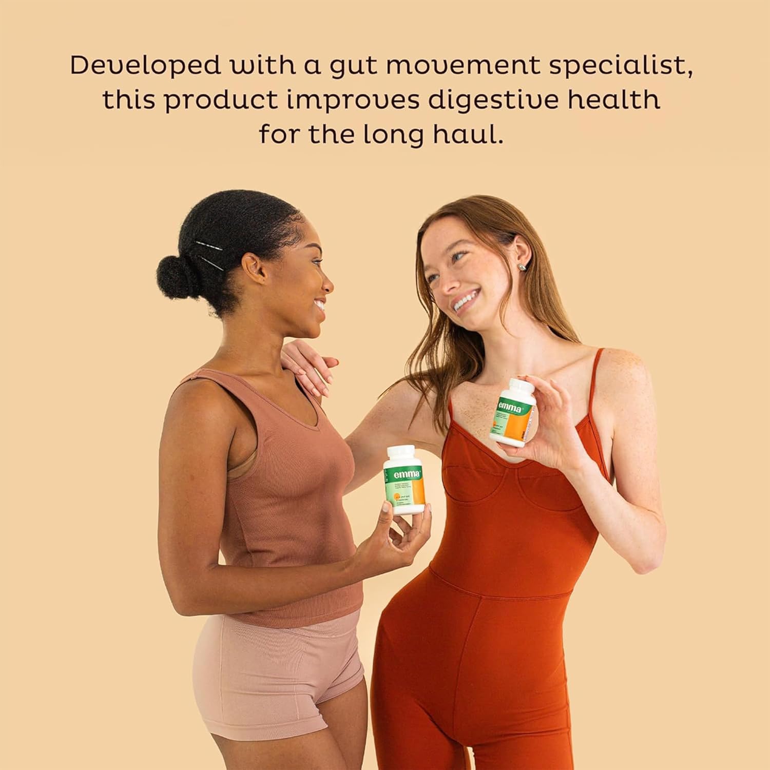 Emma Gut Health Supplement – Doctors Endorsed Formula for Gas & Bloating Relief 