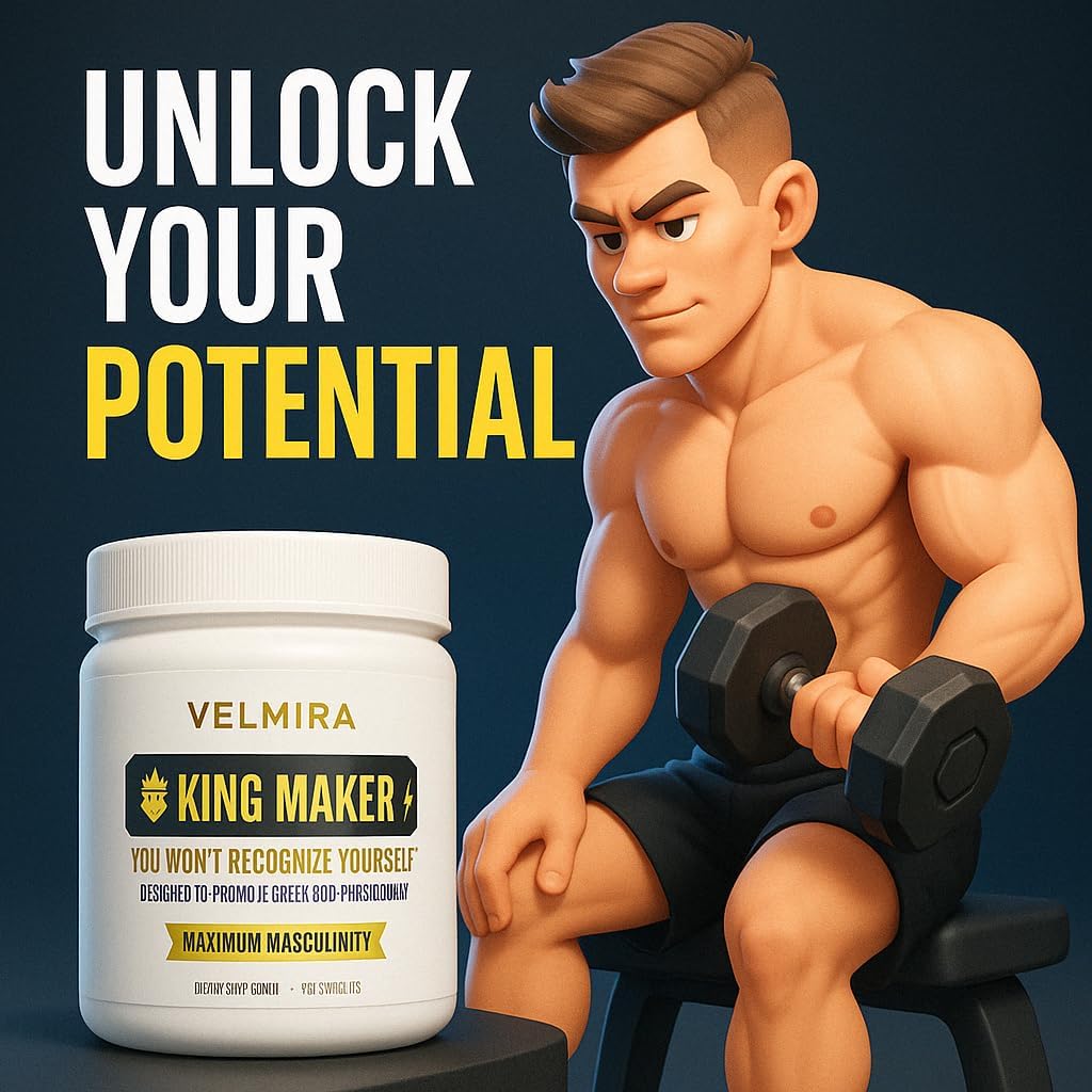 Velmira® King Maker 13-in-1 Supplement for Men & Women | Sugar-Free Energy Suppo