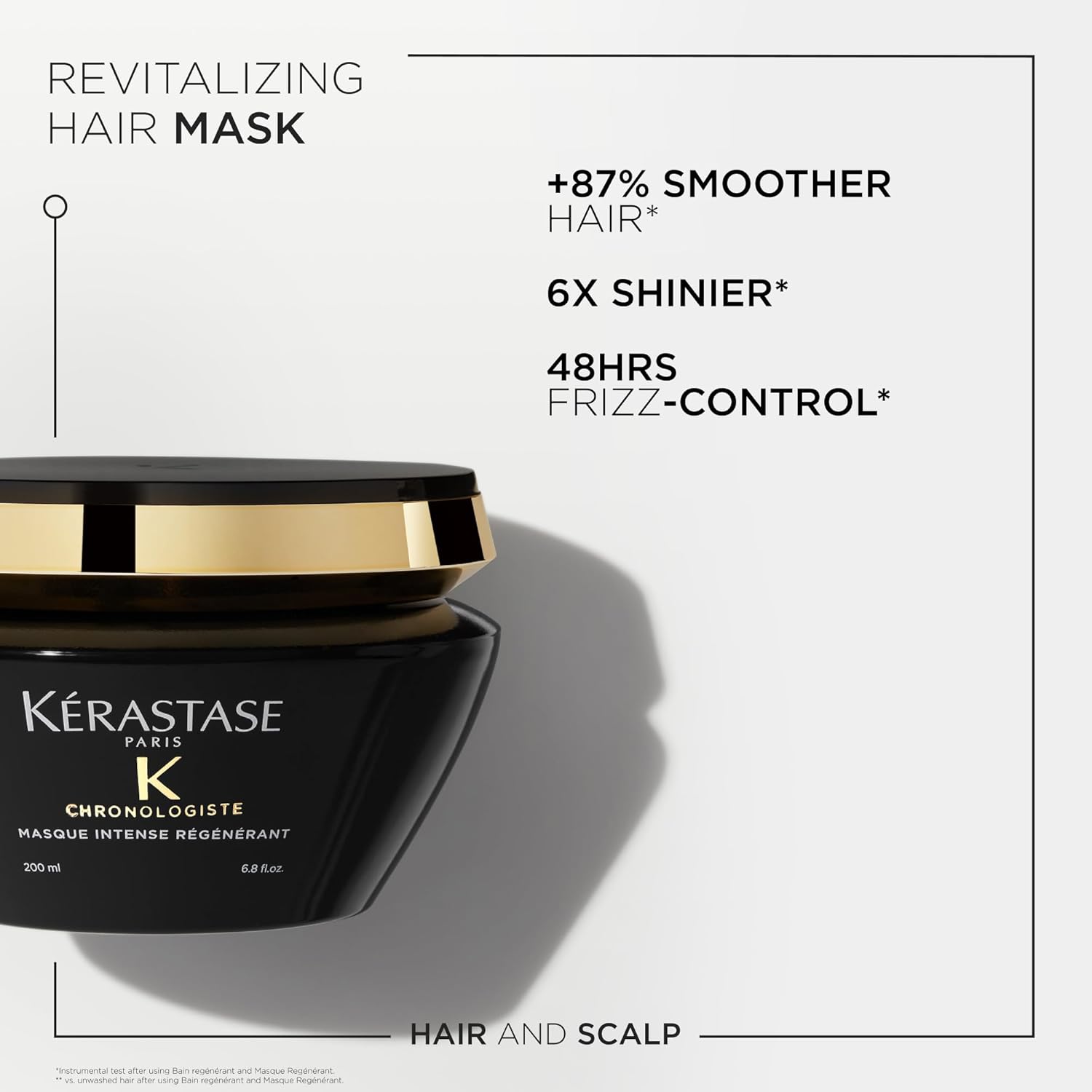 Kerastase Chronologiste Hair Mask 6.8 fl oz | Deep Conditioning, Moisturizing & 