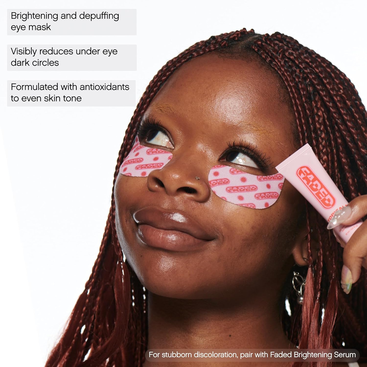 Topicals Faded Brightening Under Eye Masks – Depuff, Hydrate & Reduce Dark Circl