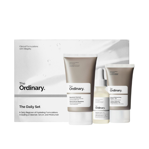 The Ordinary The Daily Set – Complete Daily Skincare Routine with Squalane Clean