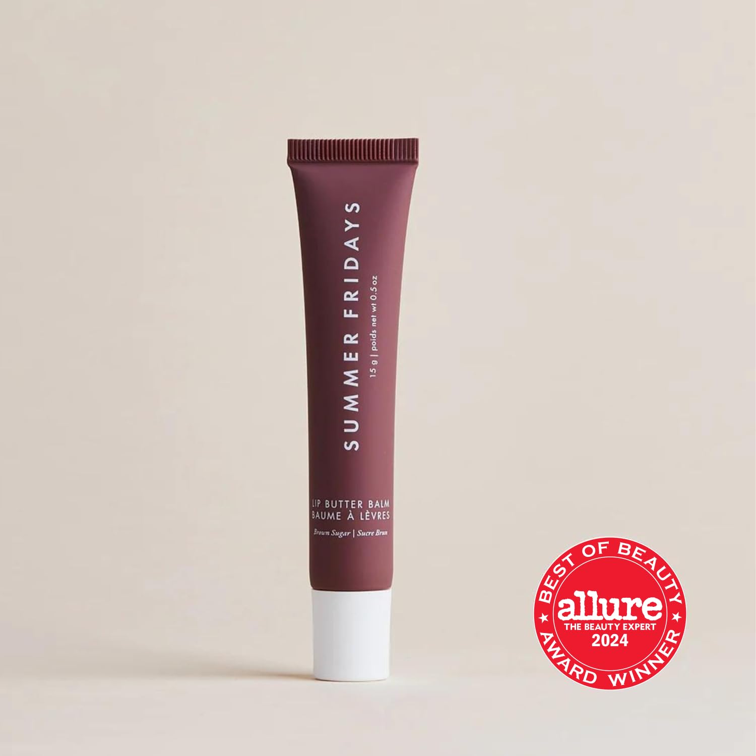 Summer Fridays Tinted Lip Butter Balm – Sheer-Tinted Conditioning Vegan Lip Balm
