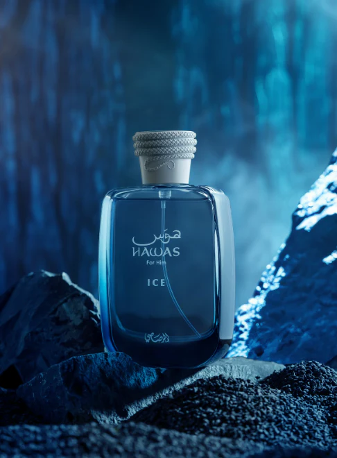RASASI Hawas Ice for Men Eau de Parfum 100ml (3.38 oz) | Premium Arabian Fresh &