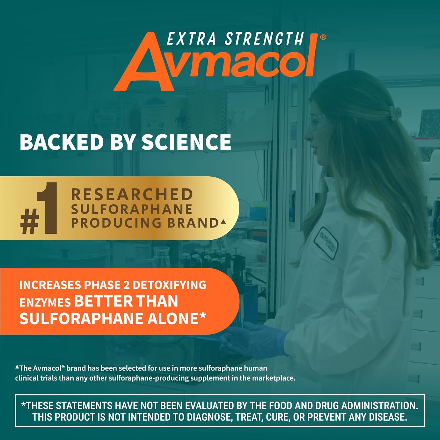 Nutramax Laboratories Avmacol Extra Strength – #1 Researched Sulforaphane-Produc