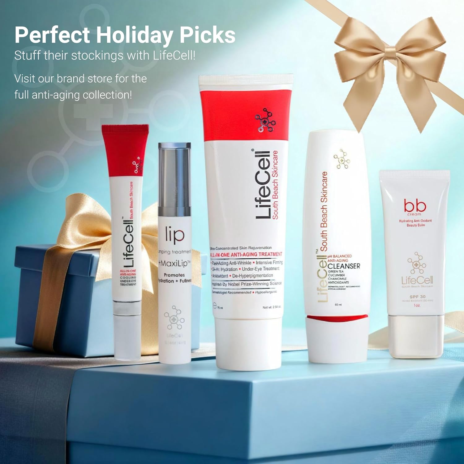 LifeCell All-in-One Anti-Aging Cream – Reduces Wrinkles, Fine Lines, Dark Circle