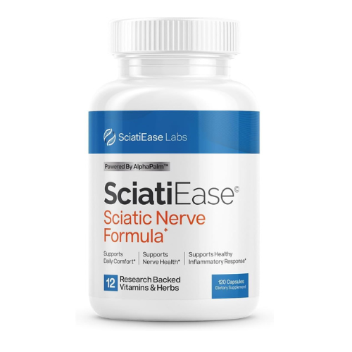 SciatiEase® Sciatic Nerve Health Support Supplement | Nerve Support Formula with