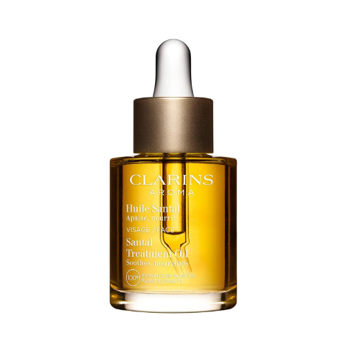 Clarins Santal Face Oil Treatment – Hydrating, Soothing & Anti-Aging Face Oil fo