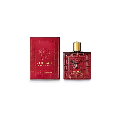 Versace Eros Flame Eau de Parfum for Men – 3.4 oz / 100 ml Intense Woody Spicy M