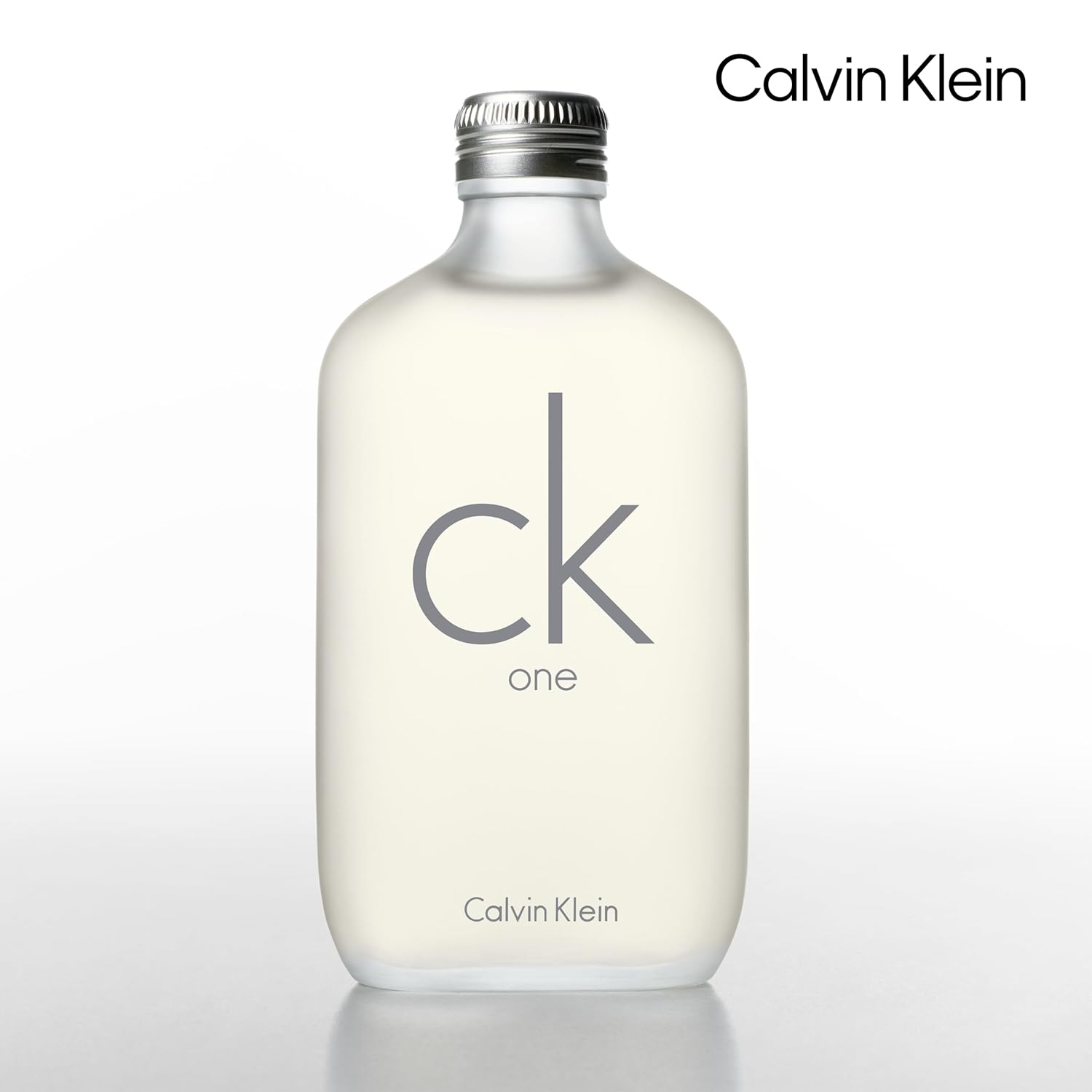 Calvin Klein CK One Eau de Toilette – Unisex Citrus Fragrance with Green Tea & A