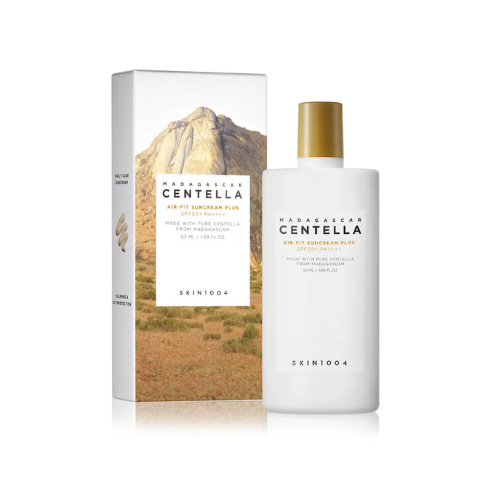 SKIN1004 Madagascar Centella Air-fit Suncream Plus SPF 50 – Lightweight, Hydrati