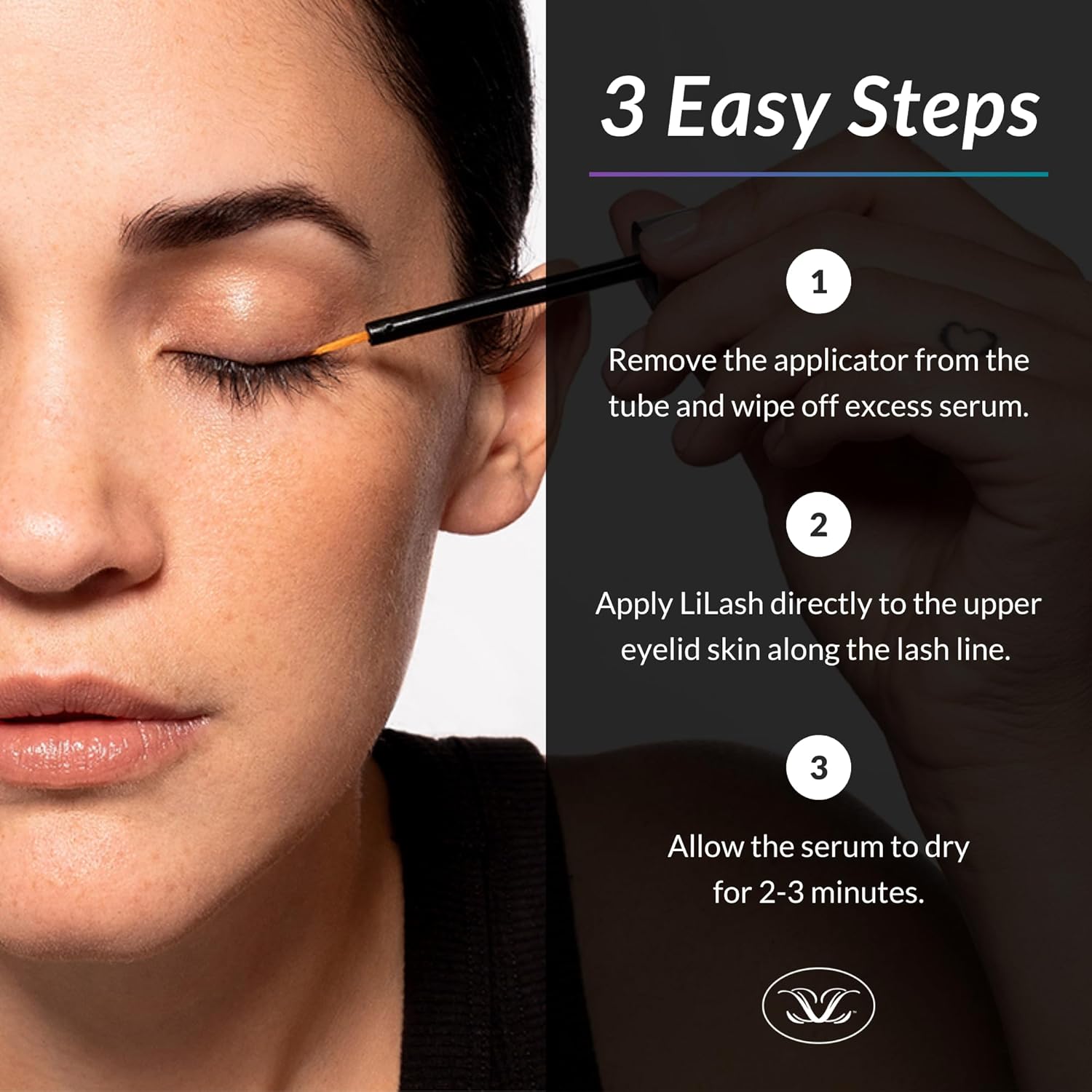 LiLash Purified Eyelash Serum | Longer, Fuller-Looking Lashes | Lash Growth Enha