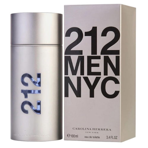Carolina Herrera 212 Men Eau De Toilette Spray – Timeless Sandalwood with Fresh 