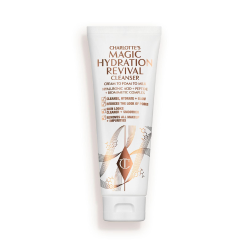 Charlotte Tilbury Magic Hydration Revival Facial Cleanser – Gentle Foaming Face 