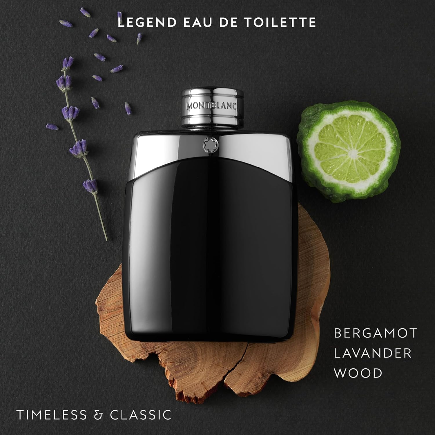 MONTBLANC Legend Eau de Toilette for Men – Fresh & Fougere Fragrance with Bergam