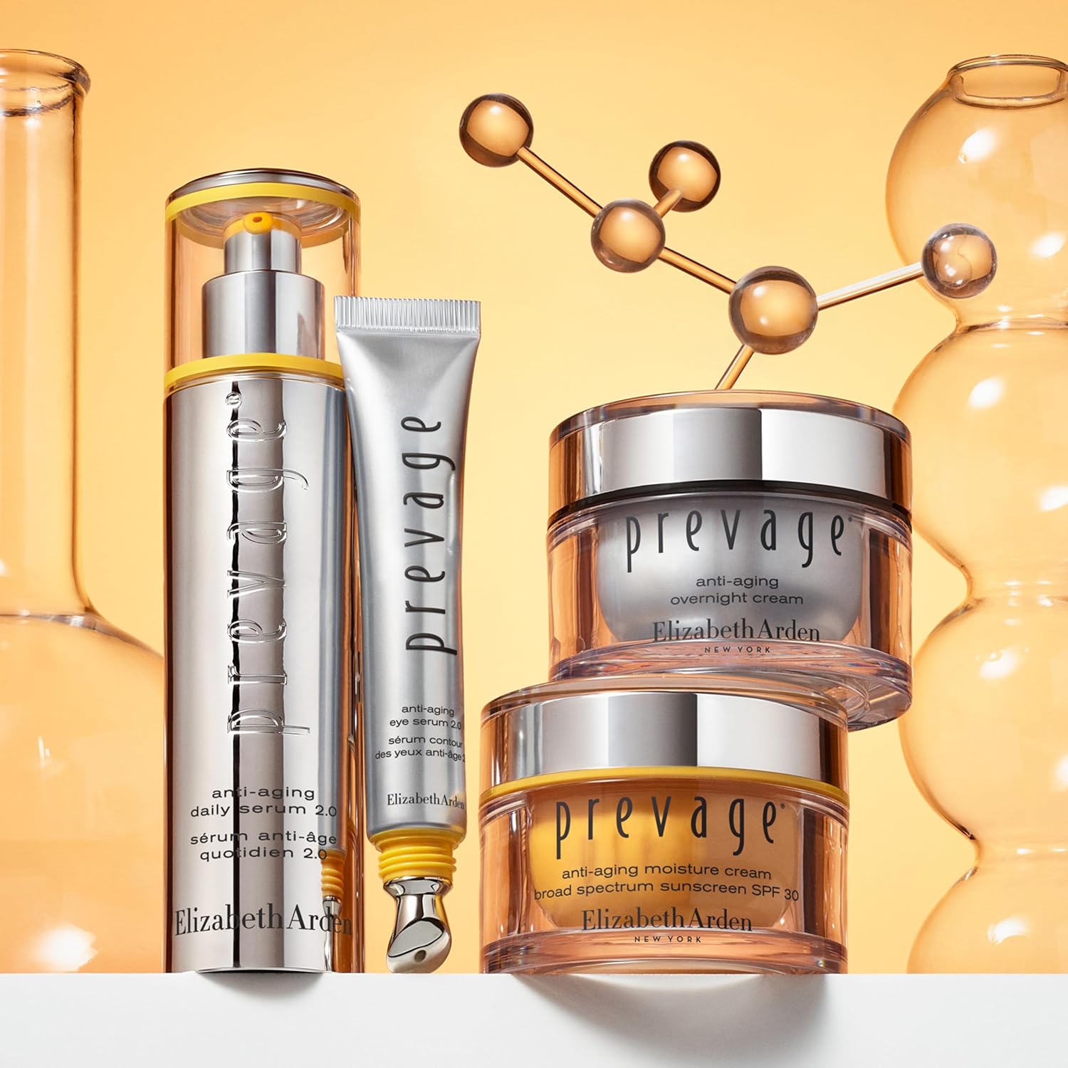 Elizabeth Arden PREVAGE Anti-Aging Night Cream for Women, Hydrating Moisturizer,