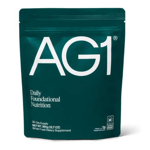 AG1 Greens Powder Refill Pouch | 75 Vitamins, Minerals, Multivitamin & Probiotic