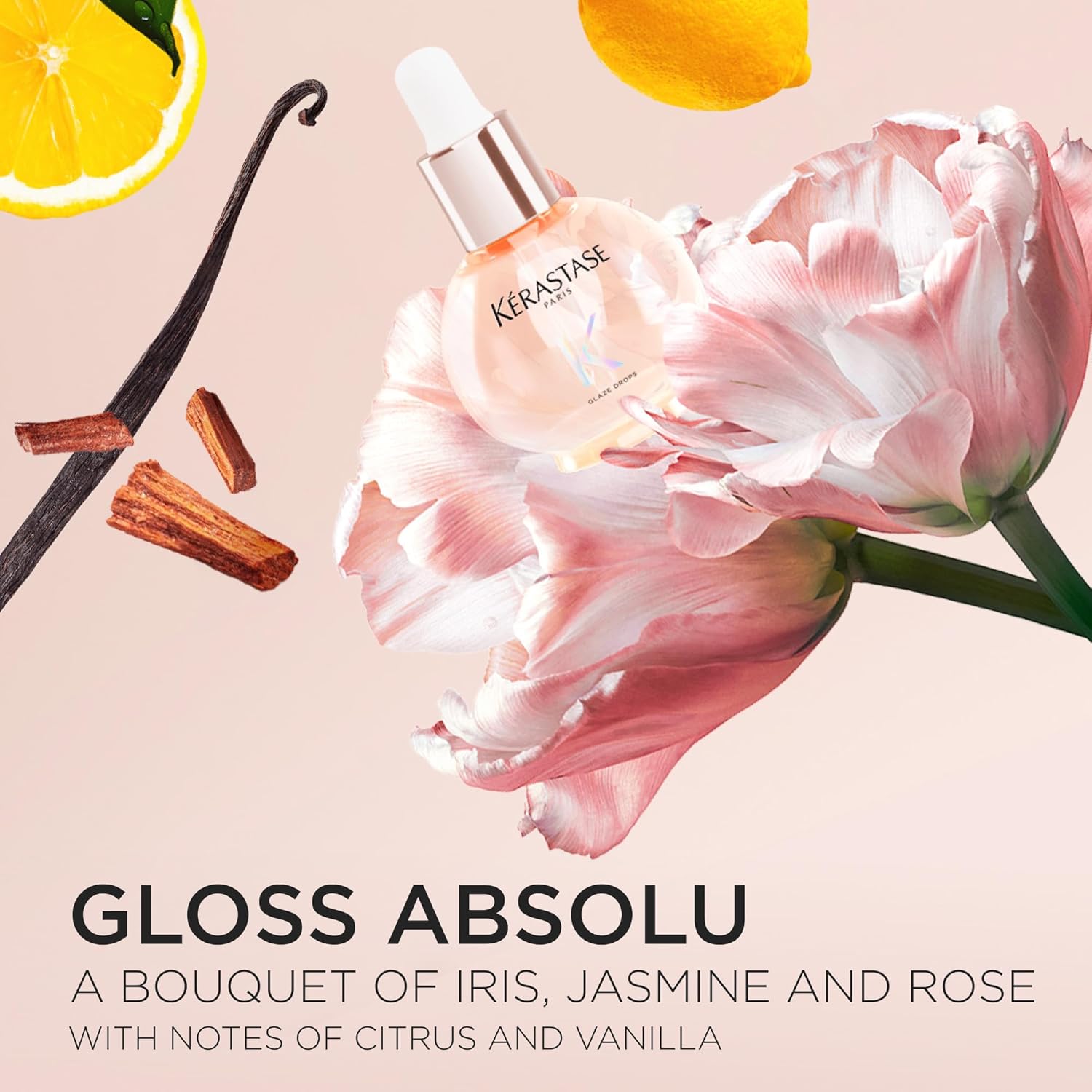 Kerastase Gloss Absolu Glaze Drops – Anti-Frizz Hair Oil for Gloss, Shine & Hydr