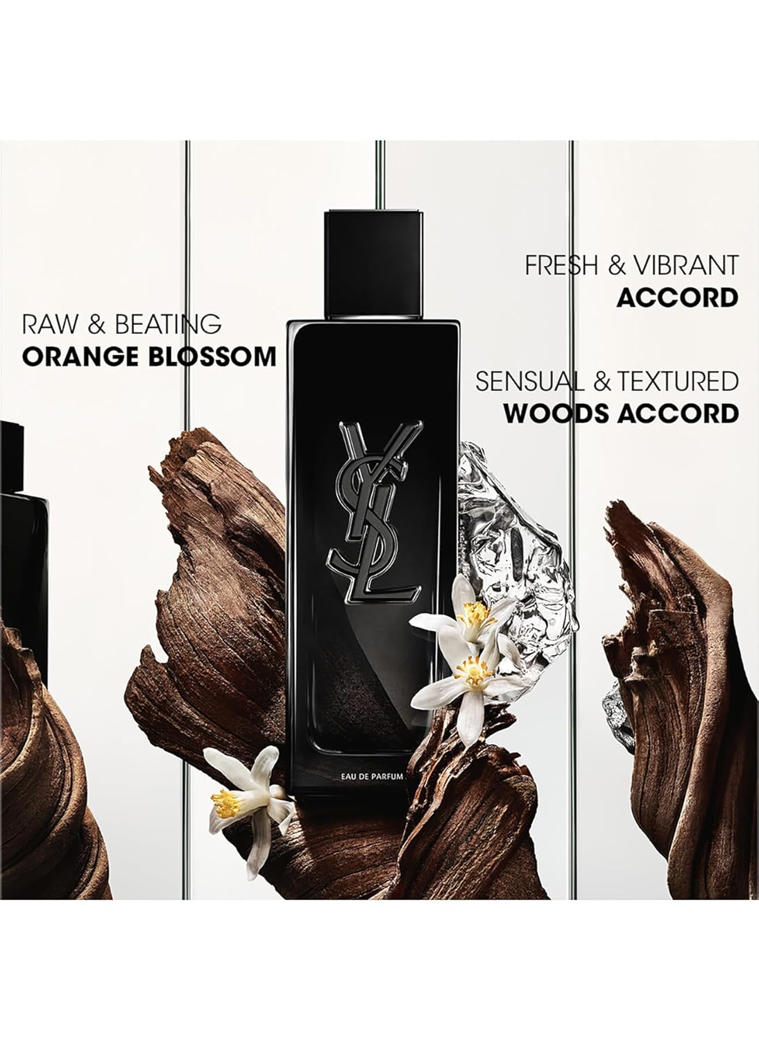 Myslf by Yves Saint Laurent for Men – 2 oz Eau de Parfum Spray (Refillable) – So