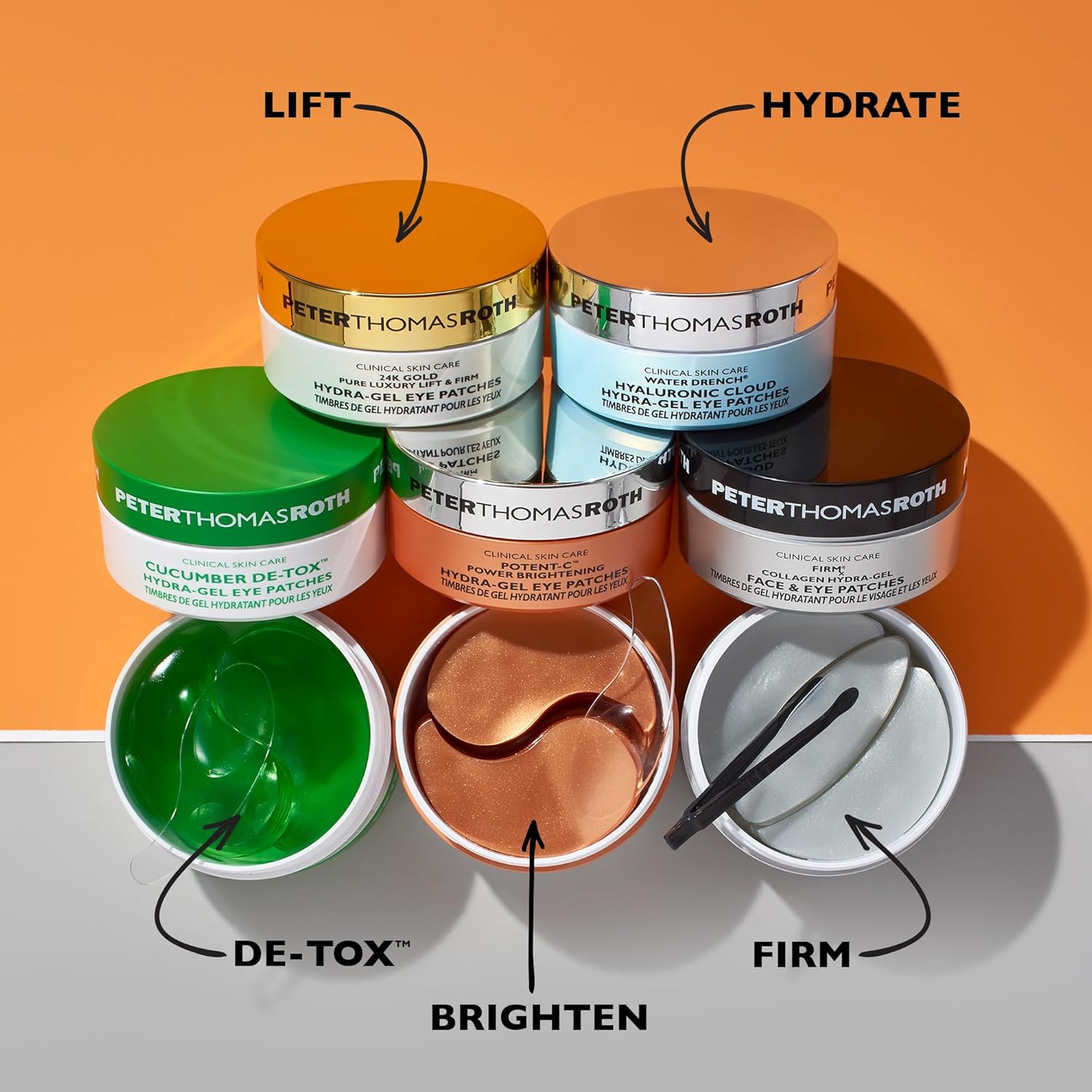 Peter Thomas Roth 24K Gold Hydra-Gel Eye Patches – Anti-Aging Under-Eye Treatmen