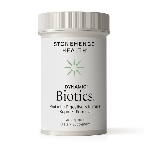 Stonehenge Health Probiotics – 55 Billion CFU, 16 Strains with Prebiotics & Synb