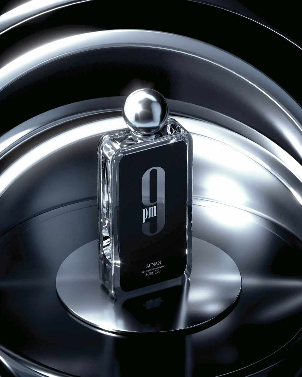 Afnan 9 PM For Men Eau De Parfum – Bold & Elegant Masculine Fragrance, 3.4 Fl. O