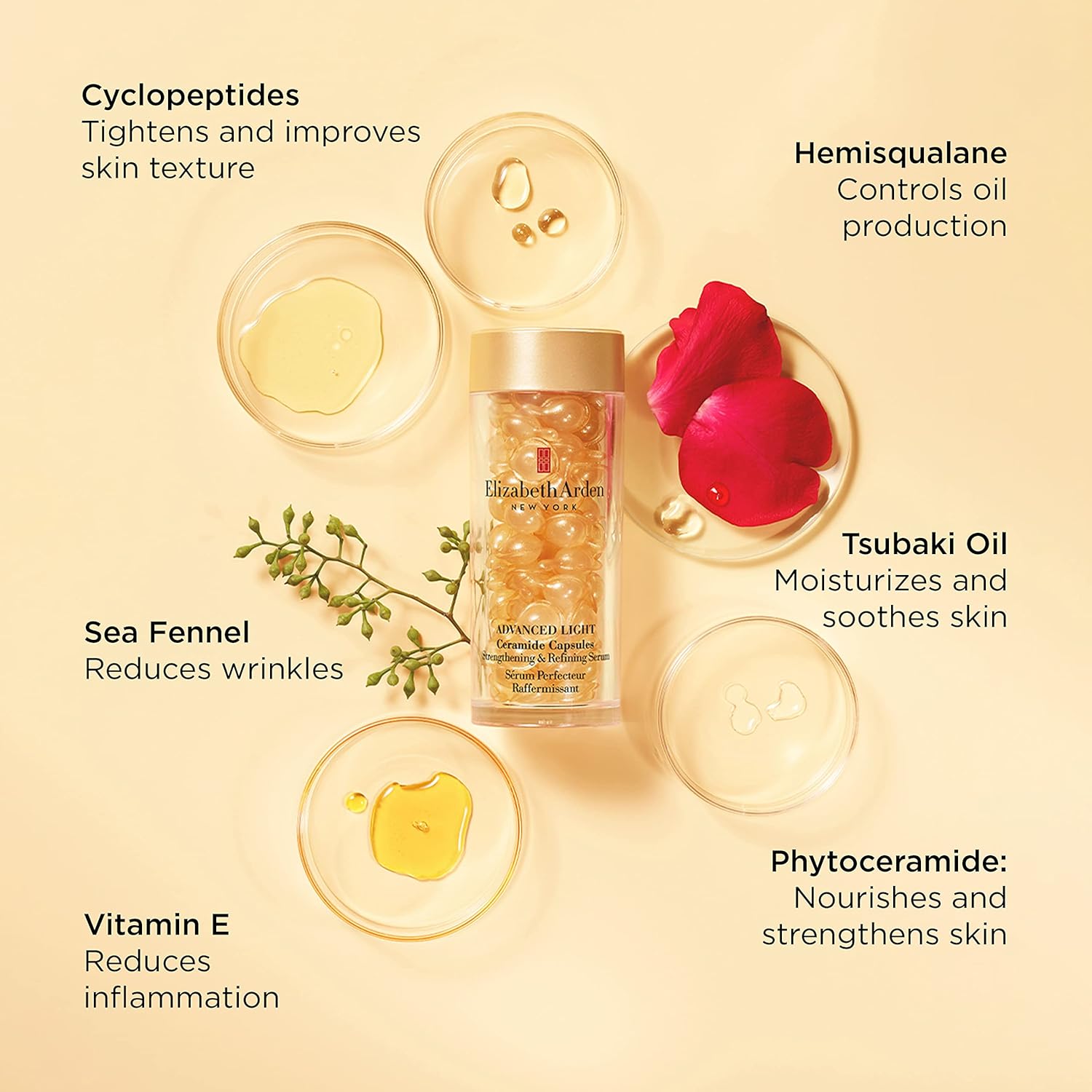 Elizabeth Arden Advanced Ceramide Capsules – Strengthening & Refining Light Seru