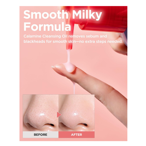 TOCOBO Calamine Pore Control Cleansing Oil 200ml – Deep Cleansing, Blackhead & M