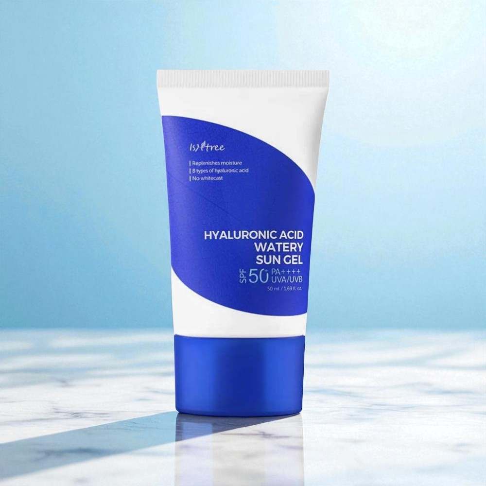 [Isntree] Hyaluronic Acid Watery Sun Gel 50ml – Lightweight Hydrating Sunscreen 