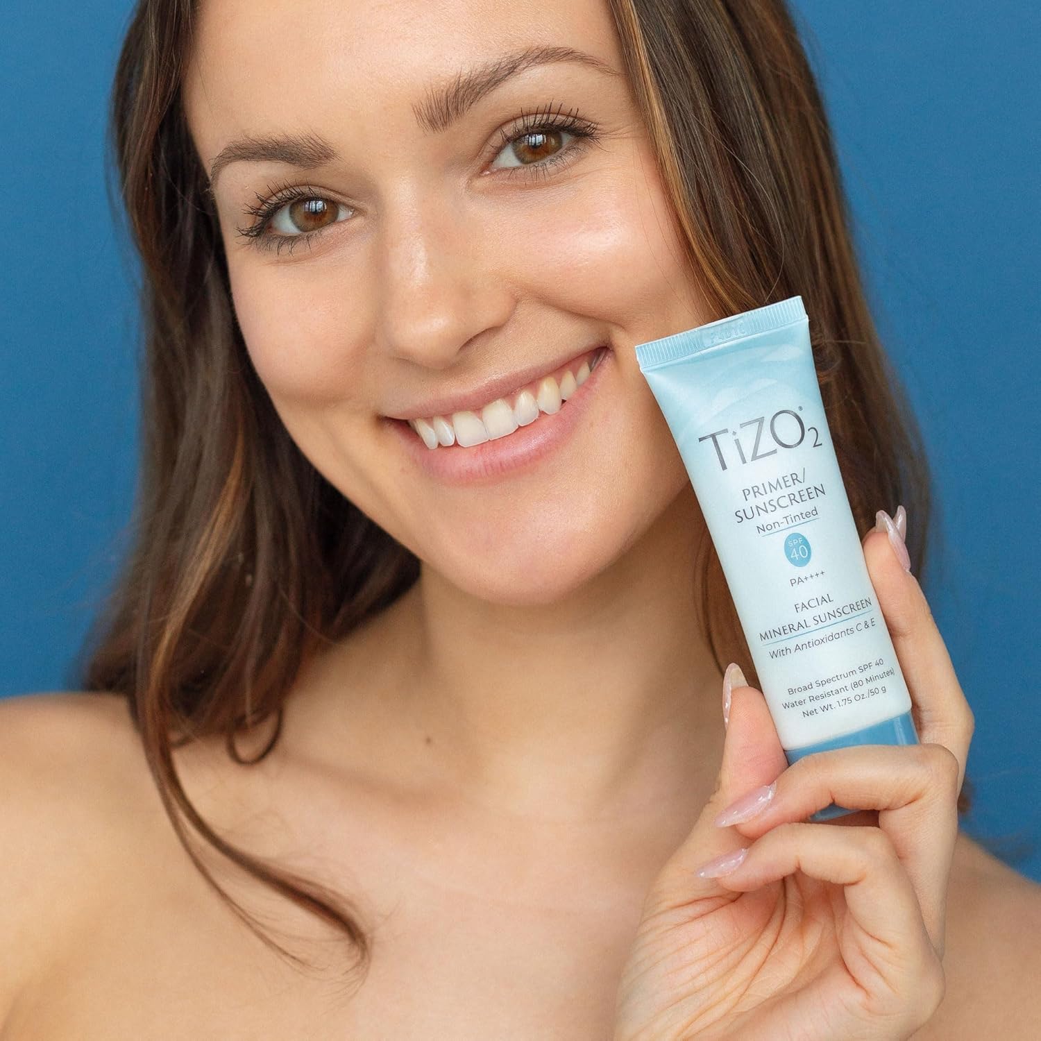 TiZO®2 Facial Mineral Sunscreen & Primer SPF 40 – Non-Tinted Broad Spectrum PA++