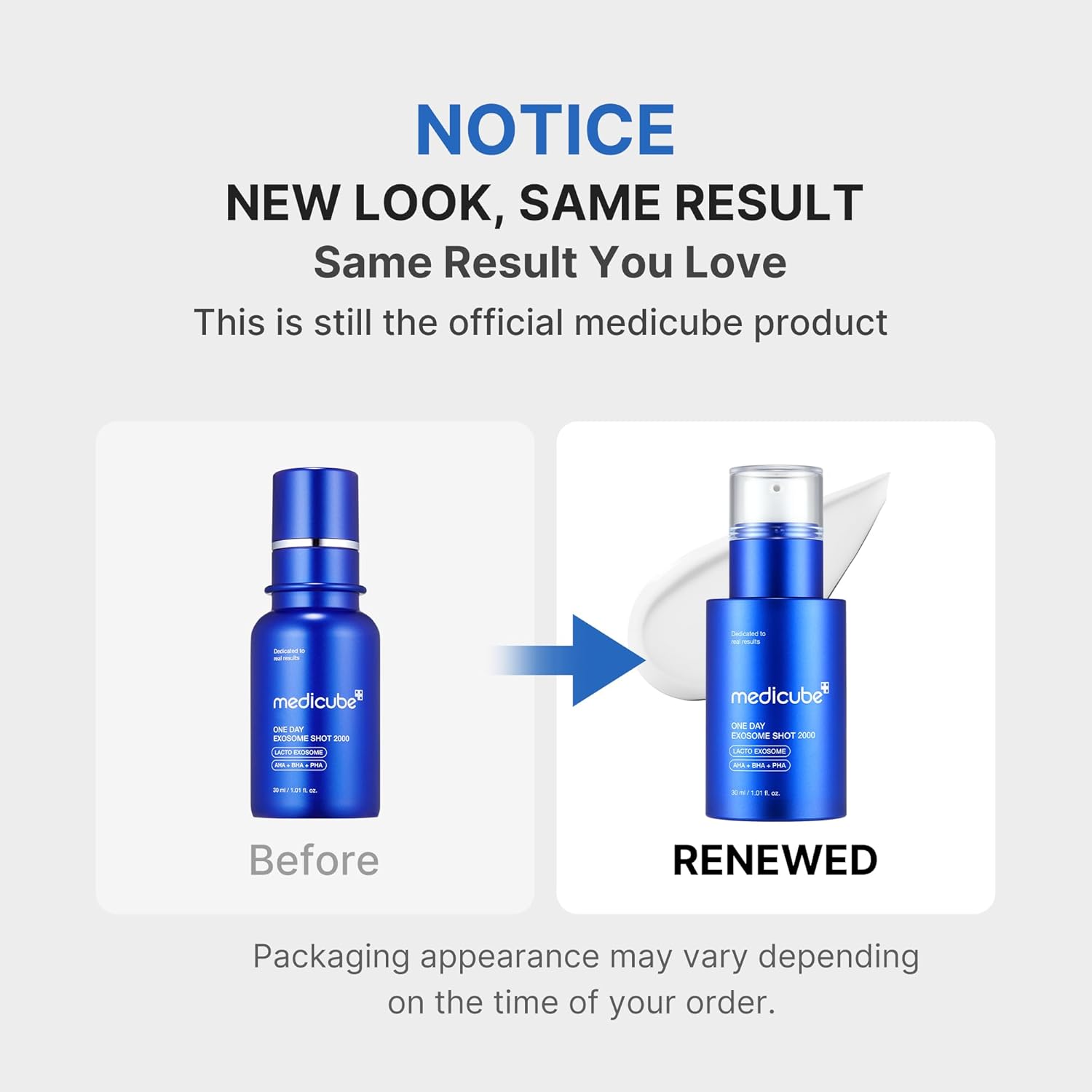 Medicube Zero Exosome Shot 7,500 PPM – Korean Liquid Skin Booster Serum with Exo