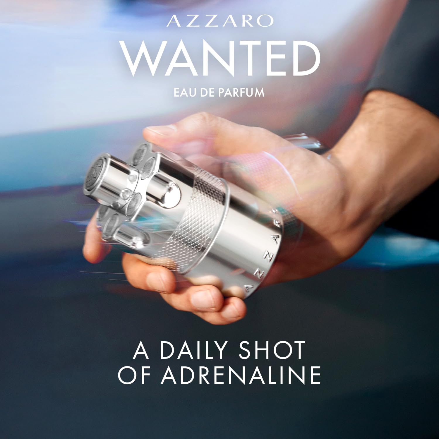 Azzaro Wanted Eau de Parfum for Men – Woody, Aromatic & Spicy Luxury Cologne wit