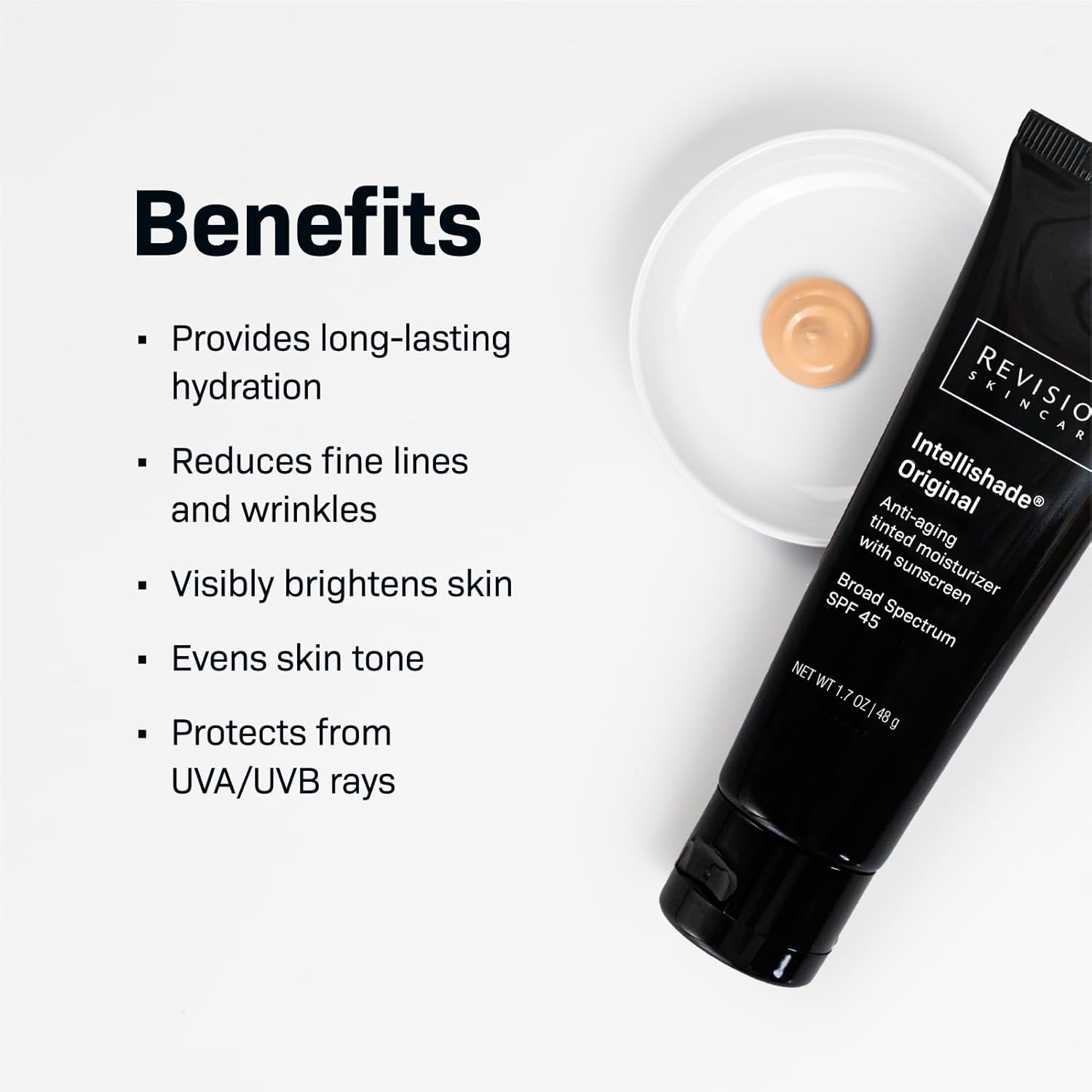 Revision Skincare Intellishade® Original SPF 45 – Anti-Aging Tinted Sunscreen wi