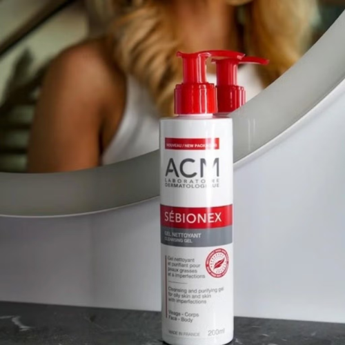 Sebionex Foaming Gel Face & Body Cleanser 200mL | Oil-Control Cleansing Gel for 